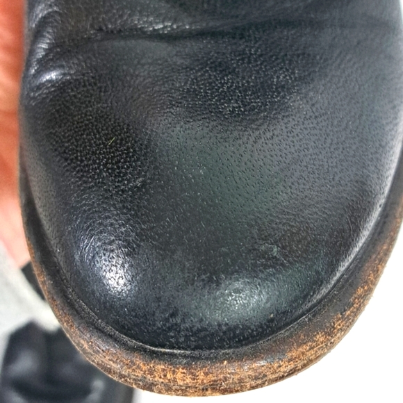 Frye 77207 Carson Tab Tall Western Boots Black SZ 6B - Picture 5 of 15